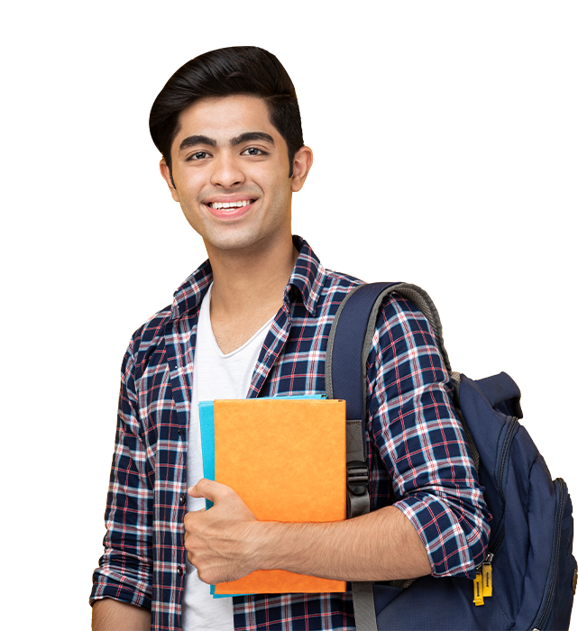 indian boy with rise institute